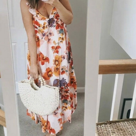 NWOT MULTICOLORE MAXI DRESS 🌸 - Picture 4 of 13